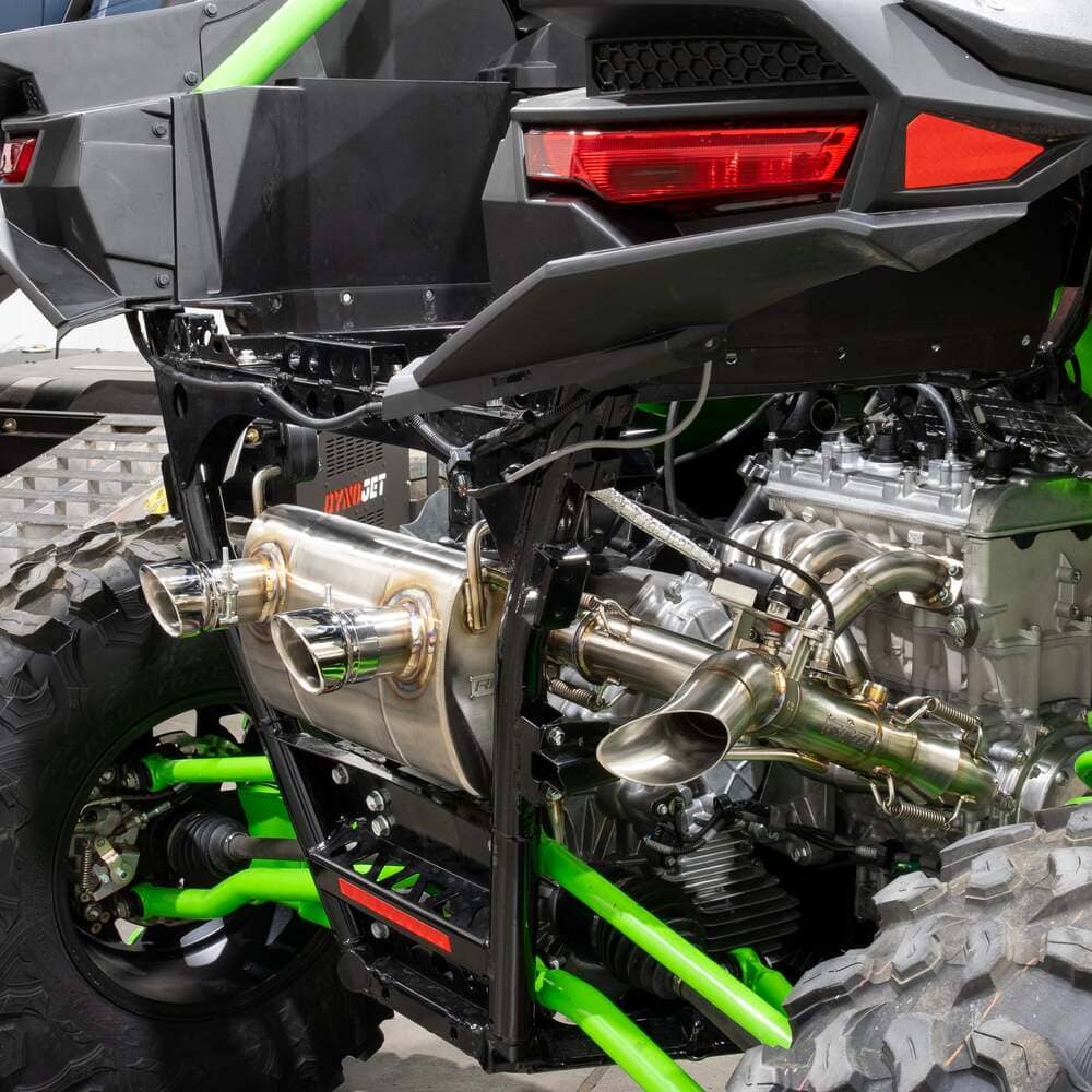 RPM Powersports Kawasaki Teryx H2 2.5" Full Exhaust System w/ Chambered Muffler & Optional E-Valve