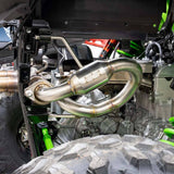 RPM Powersports Kawasaki Teryx H2 Big Mouth Resonated Cat Mid Pipe
