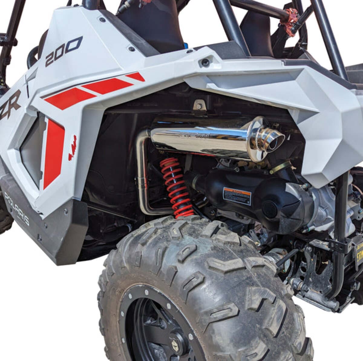 RPM Powersports Polaris RZR 200 Sport Series Full Exhaust System