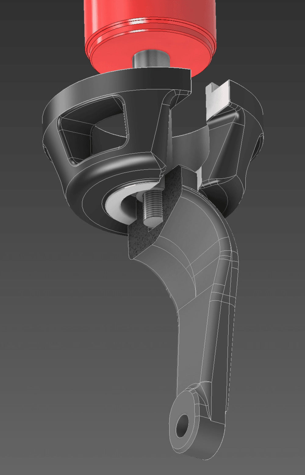 RPM Polaris RZR Pro R/ Pro S/ Turbo R Front Lower Spring Retainer Cups