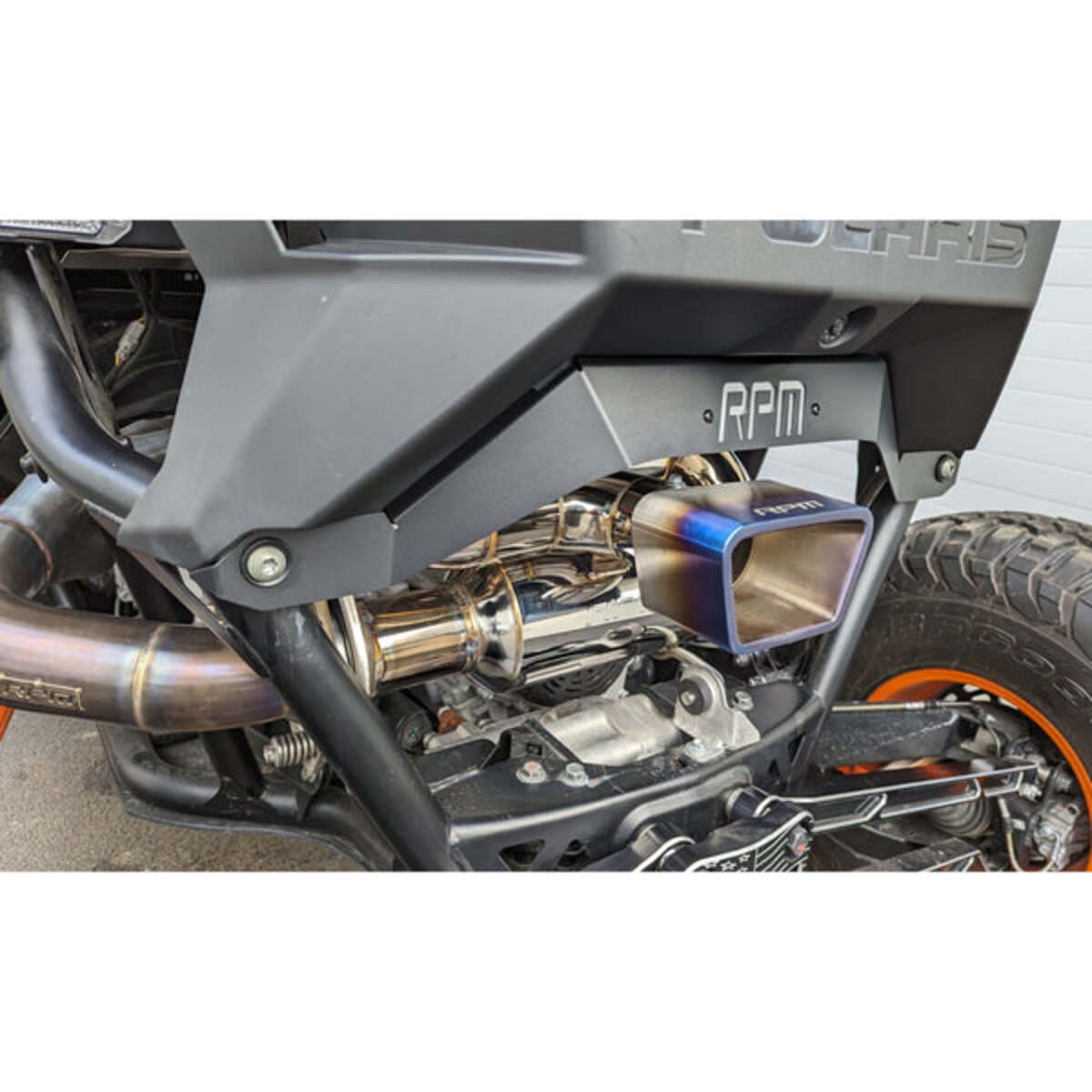 RPM RZR Pro R Rear Fascia Delete Trim Shield/Muffler Cover