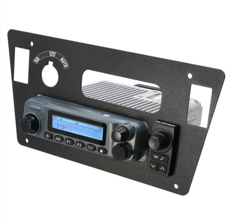 Rugged Radios '24 Yamaha YXZ Mount for M1 / G1 / RM60 / GMR45 Mobile Radio and 696 Rocker Intercom