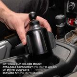 Rugged Radios 242 Intercom RAM Mount Case w/ Optional Cup Holder Mount