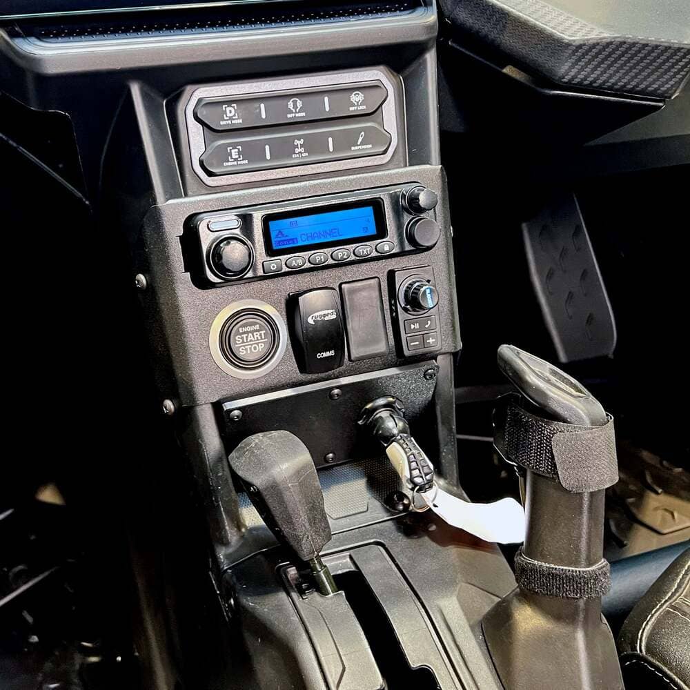 Rugged Radios '26 Can-Am Maverick X3 Complete Communication Kit W/ Bluetooth Intercom & 2-Way Radio