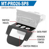 Rugged Radios '26 Polaris RZR Pro R Ultimate Lower Accessory Panel w/ 10.4" Touchscreen