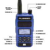Rugged Radios R1 Handheld Radio - Digital and Analog