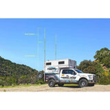 Rugged Radios Base Camp - GMR45 POWERHOUSE Mobile Radio with Fiberglass Antenna Kit