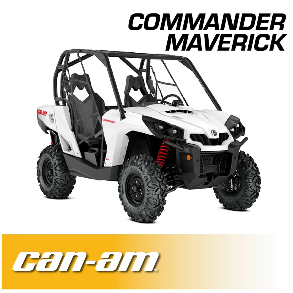Rugged Radios Can-Am Commander and Late Model Maverick Complete Communication Kit with Intercom and 2-Way Radio - Dash Mount