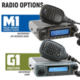 Rugged Radios Can-Am Commander and Maverick Complete Communication Kit with Intercom and 2-Way Radio - Dash Mount
