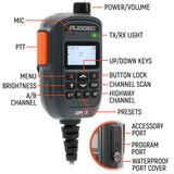 Rugged Radios G2 Mini 30W GMRS Compact Mobile Radio