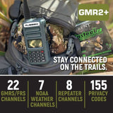 Rugged Radios GMR2 PLUS GMRS and FRS Two Way Handheld Radio - Grey