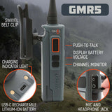 Rugged Radios GMR5 5W GMRS Handheld Radios 2-Pack