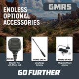 Rugged Radios GMR5 5W GMRS Handheld Radios 2-Pack
