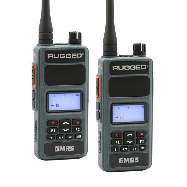 Rugged Radios GMR5 5W GMRS Handheld Radios 2-Pack