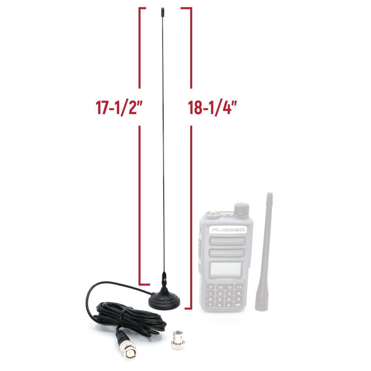Rugged Radios GMR5-X Handheld Radios Magnetic Mount Antenna