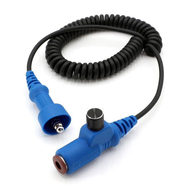 Rugged Radios Headset & Helmet Kit Extension Cable w/ Volume Control