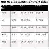 Rugged Radios MRC Opposition Half Helmet With Rail Mounted Headset - Dot