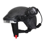 Rugged Radios MRC Opposition Half Helmet With Rail Mounted Headset - Dot