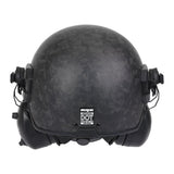 Rugged Radios MRC Opposition Half Helmet With Rail Mounted Headset - Dot
