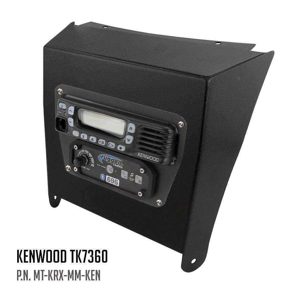 Rugged Radios Kawasaki KRX Multi-Mount Kit for M1 / RM45 / RM60 / GMR45 Radio and Rugged Intercom