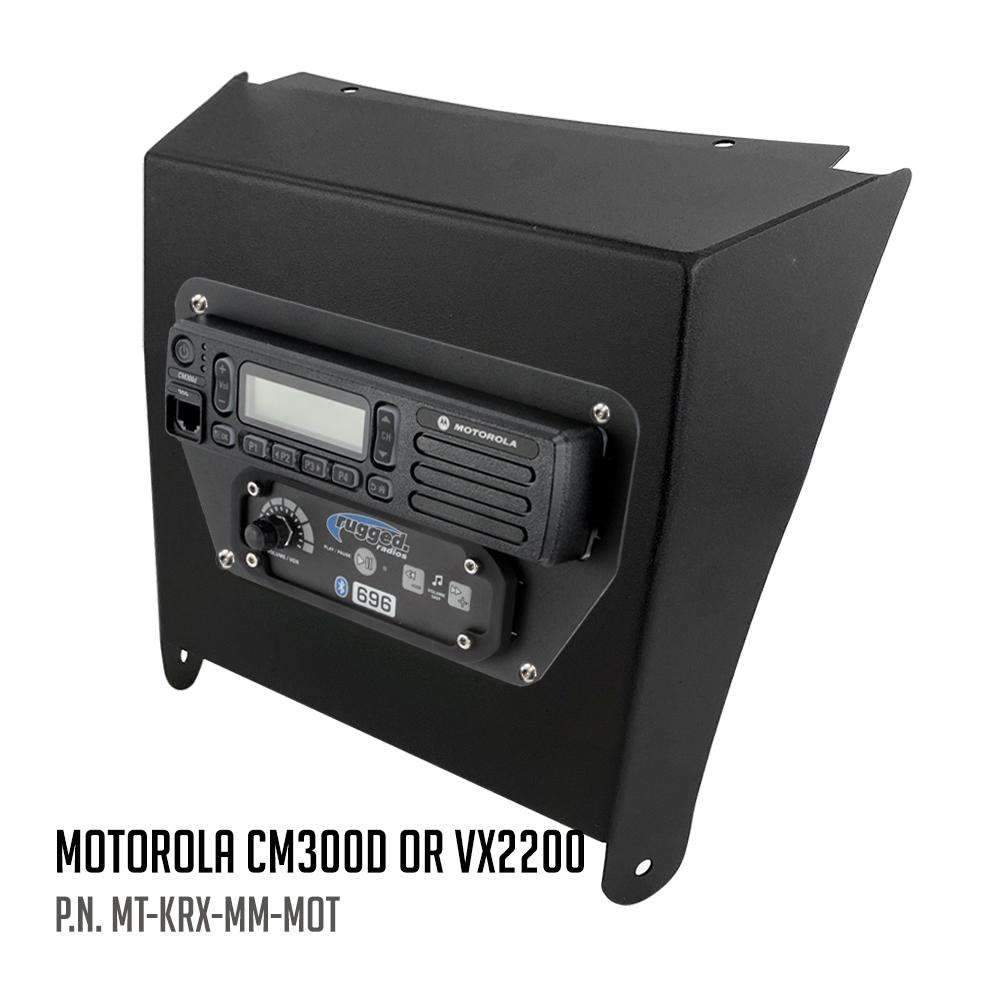 Rugged Radios Kawasaki KRX Multi-Mount Kit for M1 / RM45 / RM60 / GMR45 Radio and Rugged Intercom