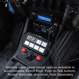 Rugged Radios Polaris RZR PRO XP/Turbo R/Pro R Complete Communication Kit with Intercom and 2-Way Radio