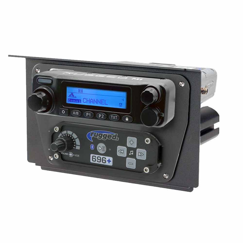 Rugged Radios Polaris RZR XP 1000 Complete Communication Kit with Intercom and 2-Way Radio