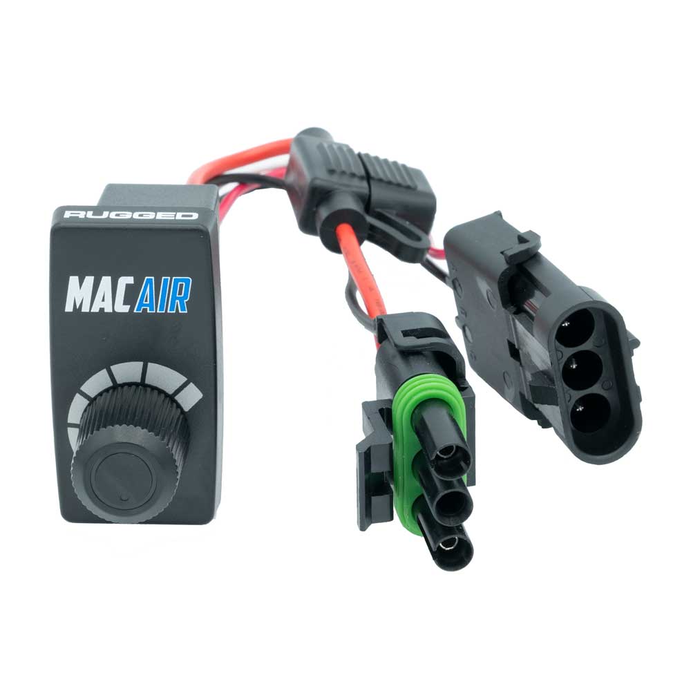 Rugged Radios Rocker Switch Variable Speed Controller (VSC) for MAC Helmet Air Pumper