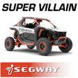 Rugged Radios Segway Super Villain Complete Communication Kit w/ Bluetooth Intercom & 2-Way Radio