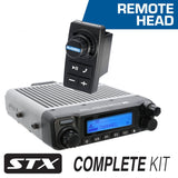 Rugged Radios STX STEREO Remote Head Complete Master Communication Kit w/ Intercom & 2-Way Radio