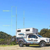 Rugged Radios VHF Fiberglass Base Camp Antenna