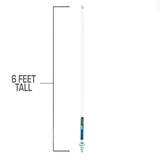 Rugged Radios VHF Fiberglass Base Camp Antenna