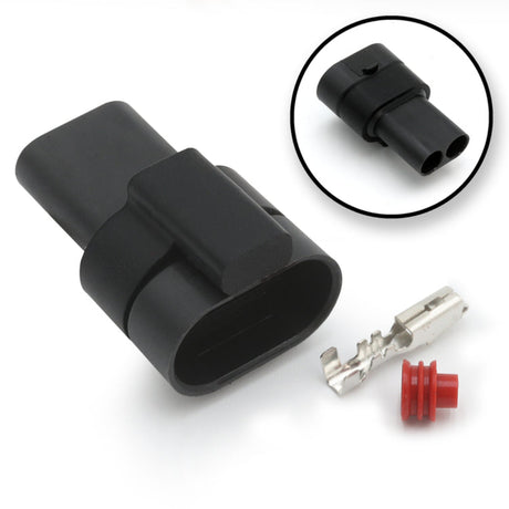 Rugged Radios Waterproof Power Plug Connector Kit (Male) – Upgrade or Replacement