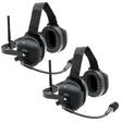 Rugged Radios Wireless Double Talk Dual Headset Intercom System