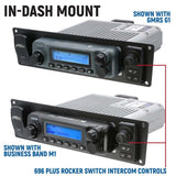 Rugged Radios Yamaha RMAX Complete Communication Kit with Rocker Switch Bluetooth Intercom and 2-Way Radio