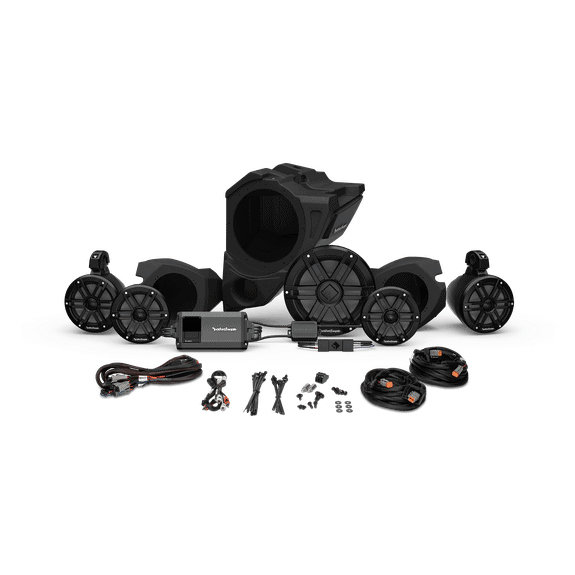 Rockford Fosgate Stage 4 Audio Kit - Polaris RZR (Ride Command)