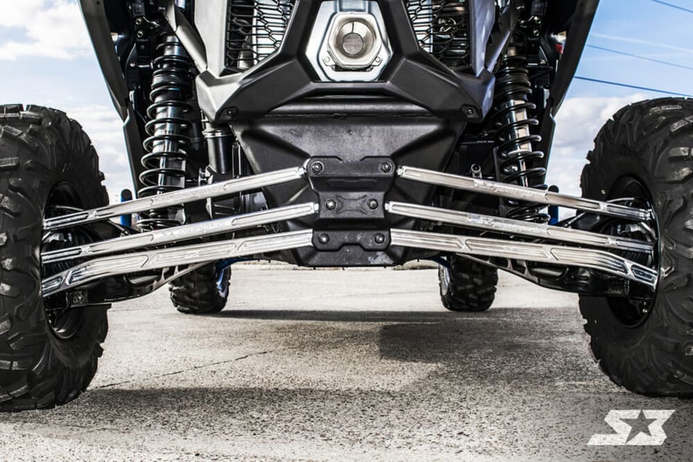 S3 Power Sports '17+ Can-Am Maverick X3 72" Suspension Billet Aluminum High Clearance Radius Rods