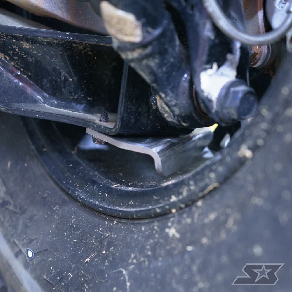 S3 Power Sports '22+ Polaris RZR Turbo R/Pro S Stainless Wheel Scrapers