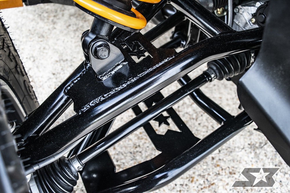 S3 Power Sports Can-Am Maverick Sport / Commander +2" Forward High Clearance A-Arm Kit