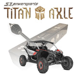 S3 Power Sports Can-Am Maverick X3 Axles