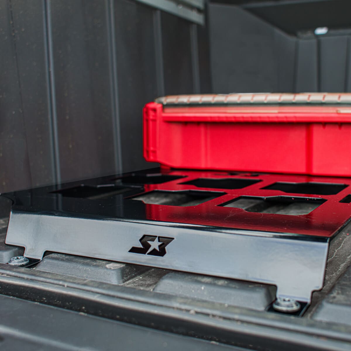 S3 Power Sports Polaris Xpedition Milwaukee Packout Bed Mount