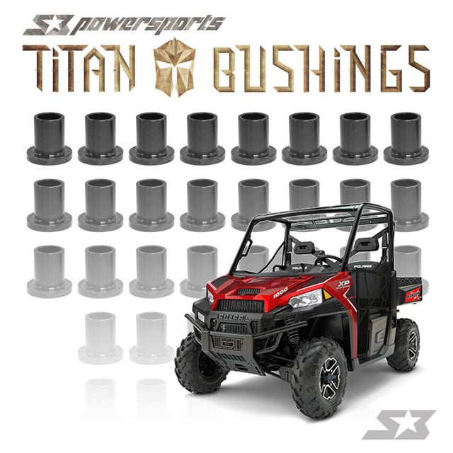 S3 Powersports '13-'17 Polaris Ranger XP 1000/ Ranger XP 900 Titan A-Arm Bushing Kits