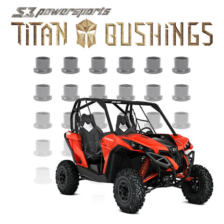 S3 Powersports '15+ Can-Am Maverick X3 Titan A-Arm Bushing Kits