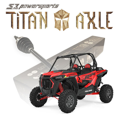 S3 Powersports '16+ Polaris RZR XP Turbo Titan Axles
