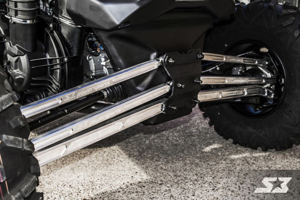 S3 Powersports '17+ Can-Am Maverick X3 72" Suspension Billet Aluminum High Clearance Radius Rods