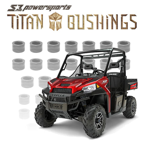 S3 Powersports '18+ Polaris Ranger XP 1000 Titan A-Arm Bushing Kits