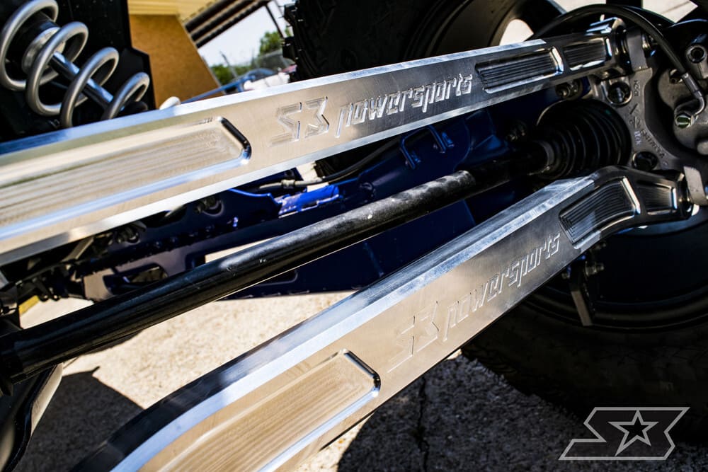 S3 Powersports '18+ Polaris RZR XP Turbo S Billet Aluminum High Clearance Radius Rods