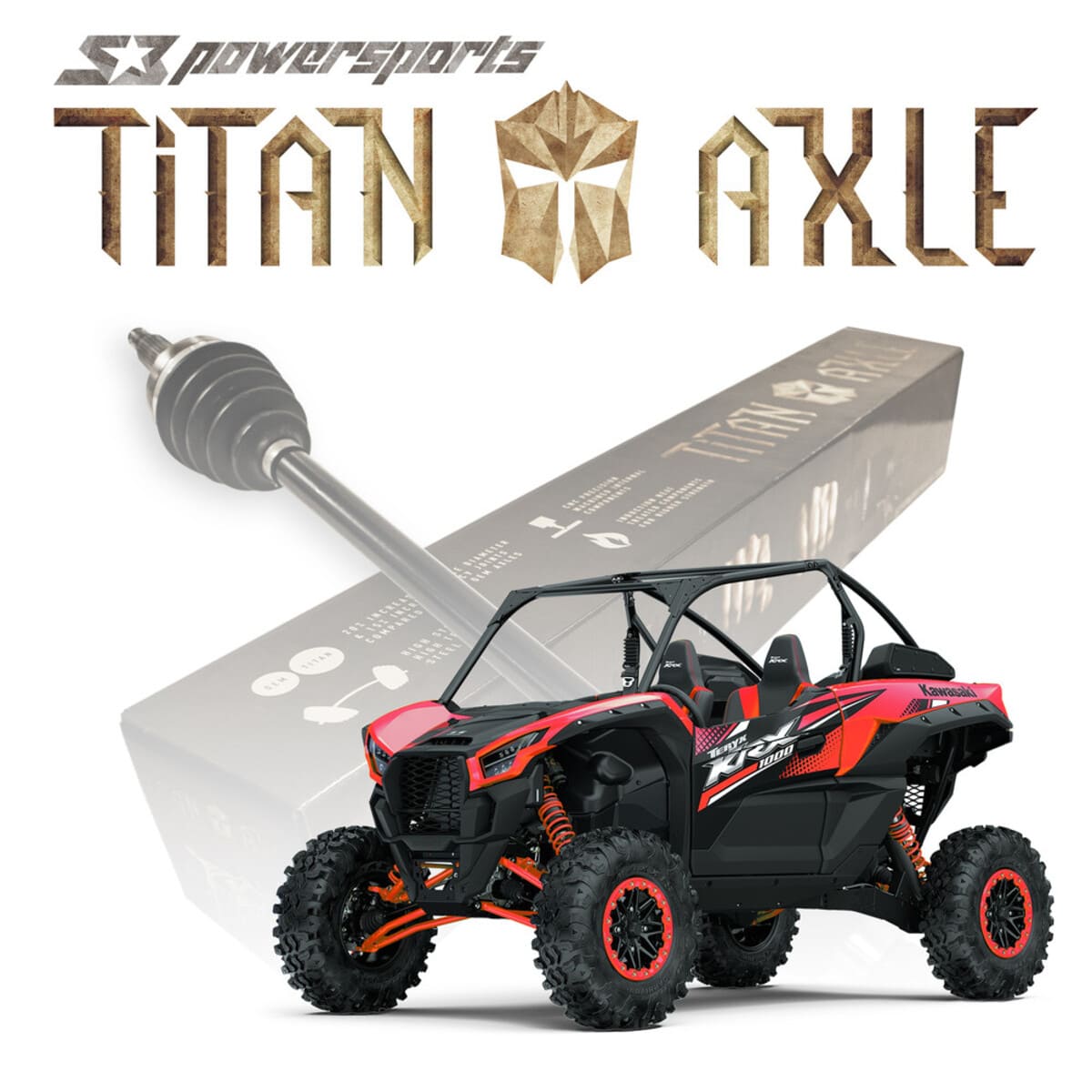 S3 Powersports '20+ Kawasaki Teryx KRX 1000 Axles