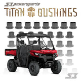 S3 Powersports '22+ Can-Am Defender HD10 A-Arm Bushing Kits