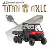 S3 Powersports '24+ Can-Am Defender Titan 6x6 Axles